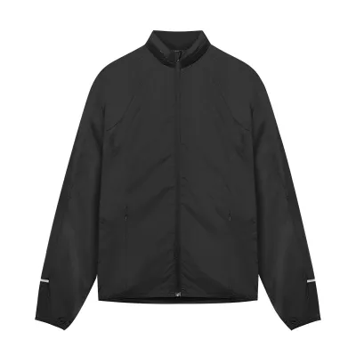 Men's Fashion Casual Spring Autumn Long Sleeve Thin Zipper Jacket Cardigan Solid Color Lightweight Polyester