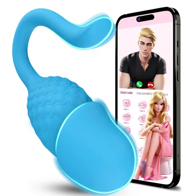 Women Adult Sex Toys Remote Control APP Simulation Small Jumping Egg