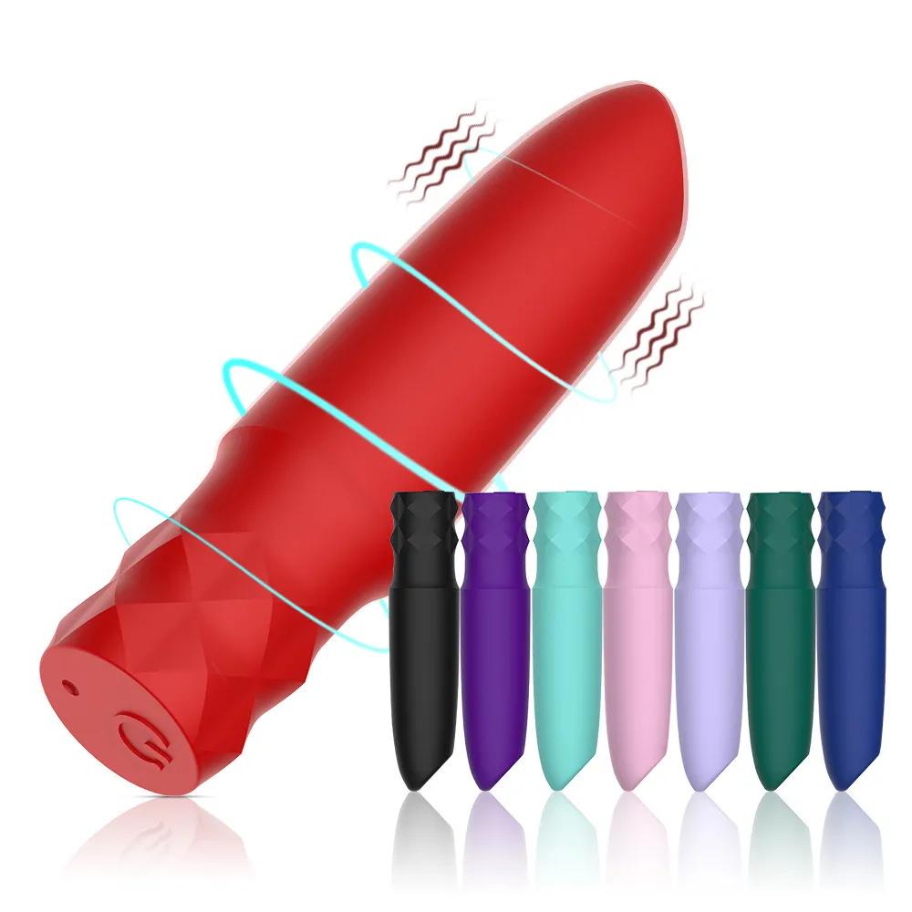 Women Adult Sex Toys Strong Shock Silicone Mini Vibrator
