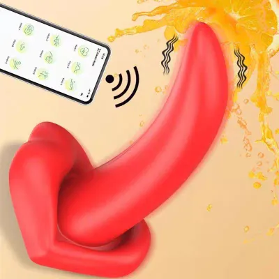Women Sex Toy Tongue Magnetic Vibration Rechargeable Toy