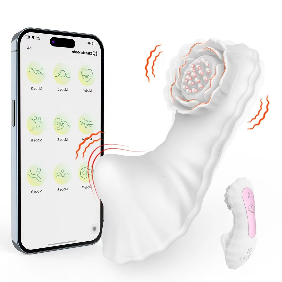 Women Sex Toy Remote Control Vibration Jumping Egg