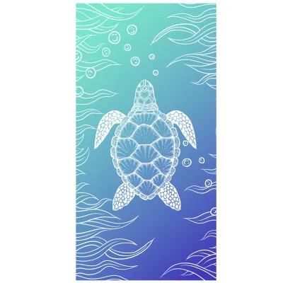 Fashion Printed Microfiber Non-Fading Absorbent Beach Towel