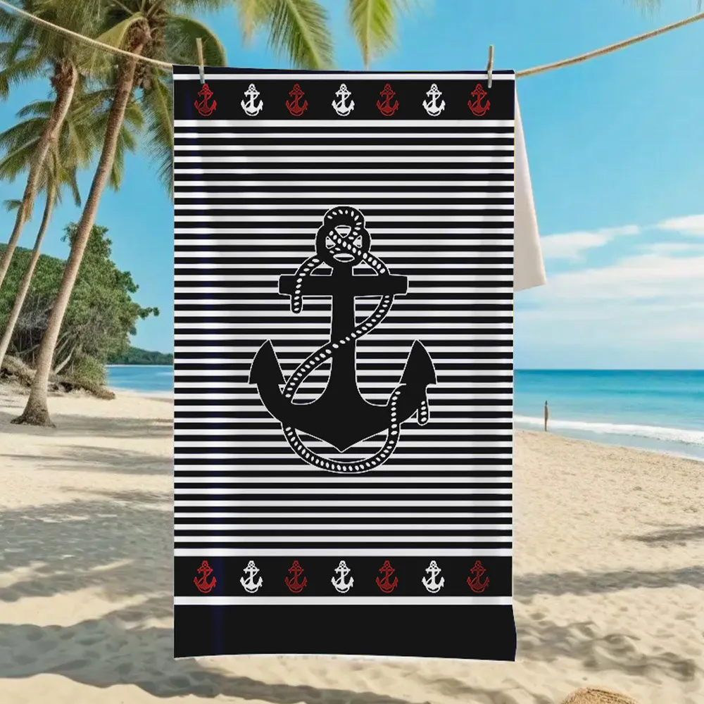 Fashion Printed Microfiber Quick-Drying Beach Towel for Women