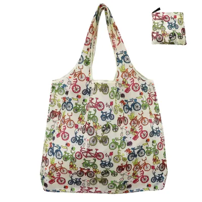 Fashion Printed Eco-Friendly Shopping Foldable Bag