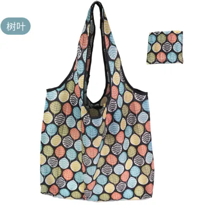 Fashion Printed Eco-Friendly Shopping Foldable Bag