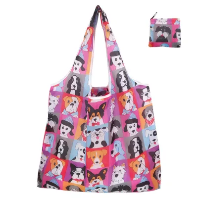 Fashion Printed Eco-Friendly Shopping Foldable Bag