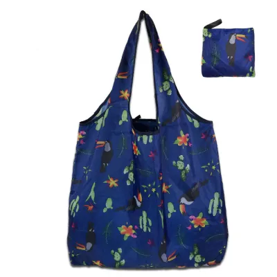 Fashion Printed Eco-Friendly Shopping Foldable Bag