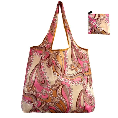 Eco-Friendly Printed Shopping Foldable Bag in Fashion Style