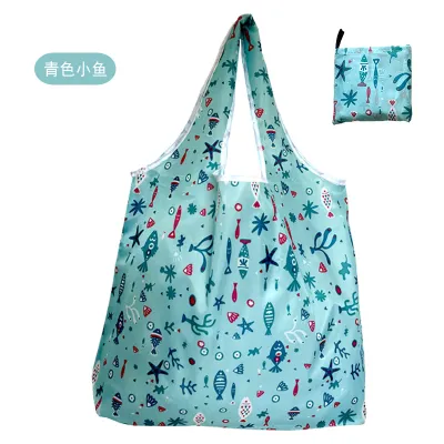 Eco-Friendly Printed Shopping Foldable Bag in Fashion Style