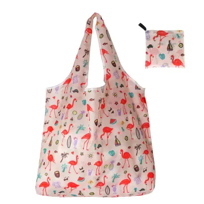 Fashion Printed Eco-Friendly Shopping Foldable Bag