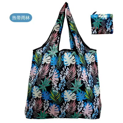Fashion Printed Eco-Friendly Shopping Foldable Bag