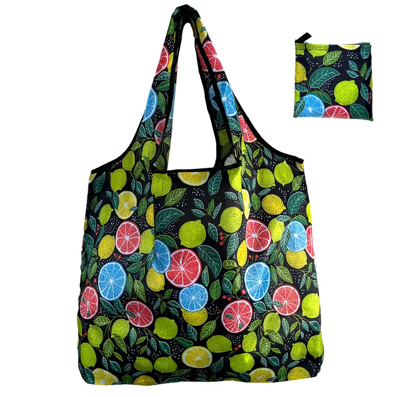Fashion Printed Eco-Friendly Shopping Foldable Bag
