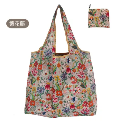 Fashion Printed Eco-Friendly Shopping Foldable Bag