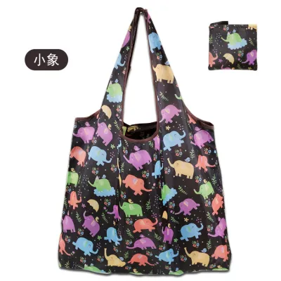 Fashion Printed Eco-Friendly Shopping Foldable Bag