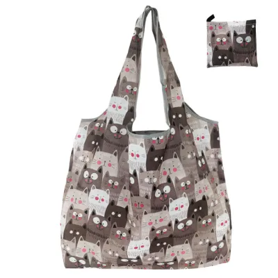 Fashion Printed Eco-Friendly Shopping Foldable Bag
