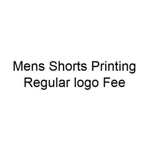 Mens Shorts Logo MIAMI FLORIDA Printing Regular logo Fee