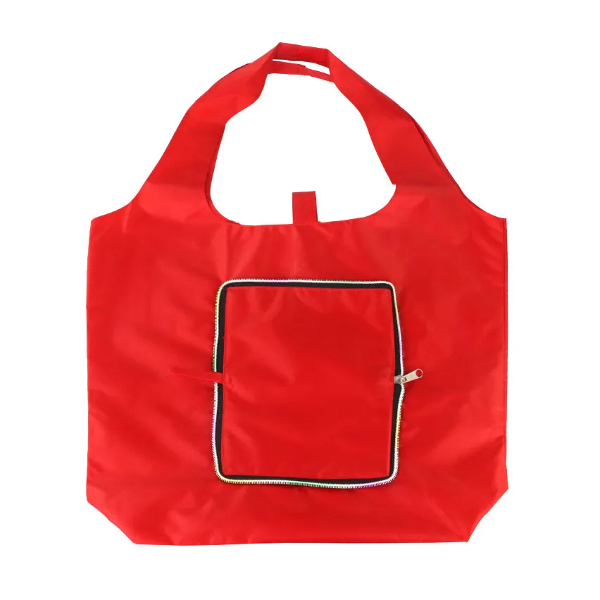 Fashion Printed Eco-Friendly Waterproof Shopping Foldable Bag Portable Leisure Cartoon Oxford