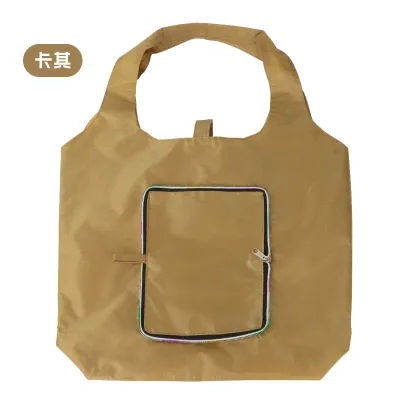 Fashion Printed Eco-Friendly Waterproof Shopping Foldable Bag Portable Leisure Cartoon Oxford