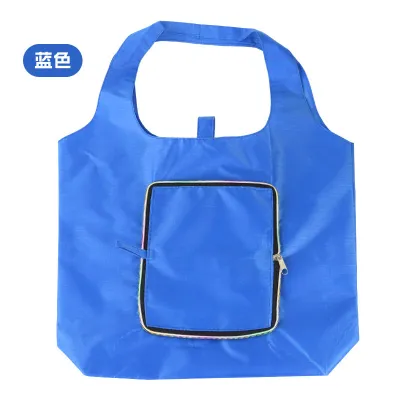 Fashion Printed Eco-Friendly Waterproof Shopping Foldable Bag Portable Leisure Cartoon Oxford