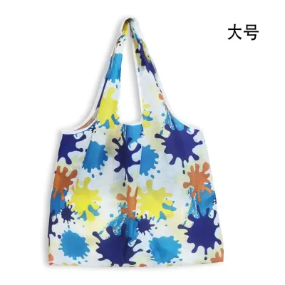 Fashion Printed Large Capacity Eco-Friendly Foldable Shopping Bag