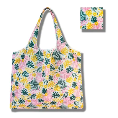 Fashion Printed Large Capacity Eco-Friendly Foldable Shopping Bag