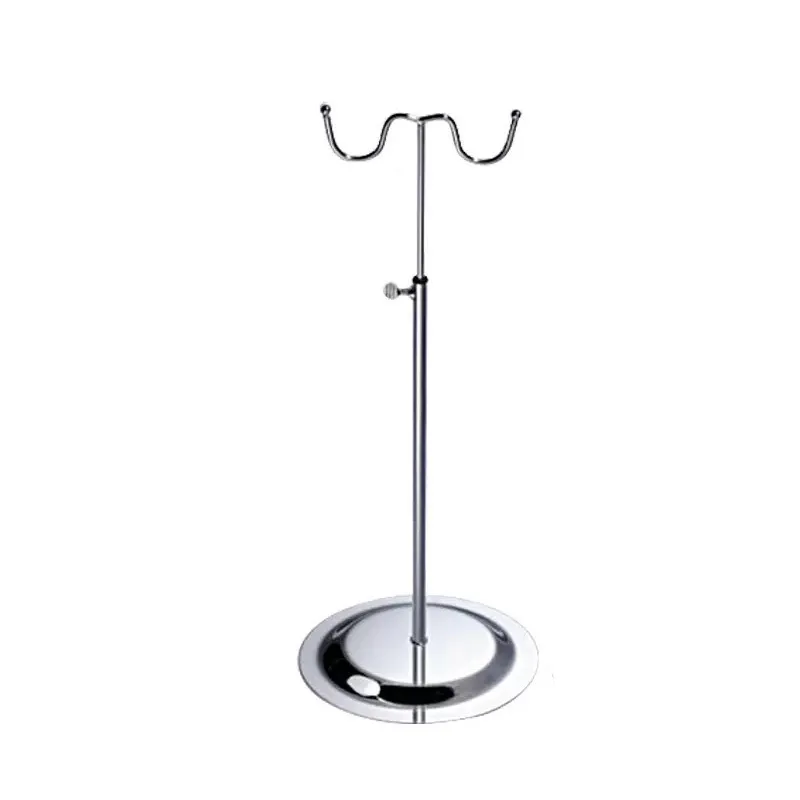 Fashion Adjustable Stainless Steel Multi-Functional Double Bag Display Rack Garment Storage Accessories
