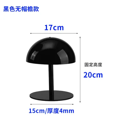 Fashion Acrylic Transparent Round Hat Display Rack Garment Accessories Home Storage