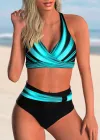 Blue And Black Stripe
