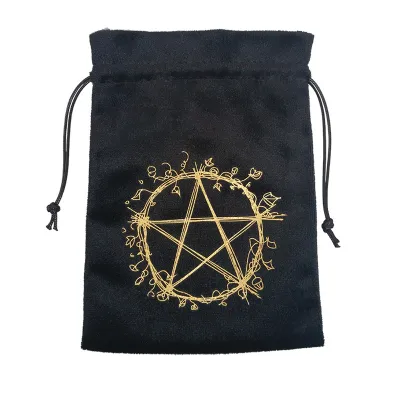 Fashion Velvet Drawstring Tarot Card Storage Bag