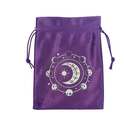 Fashion Velvet Drawstring Tarot Card Storage Bag