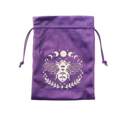 Fashion Velvet Drawstring Tarot Card Storage Bag