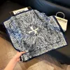 A0383 Cashew Small Lace D.Blue