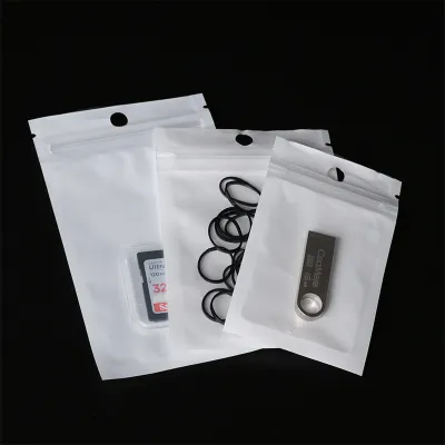 Fashion Simple 9x16cm Single Sided Transparent Jewelry Self Sealing Packaging Bag 100pcs-Pack