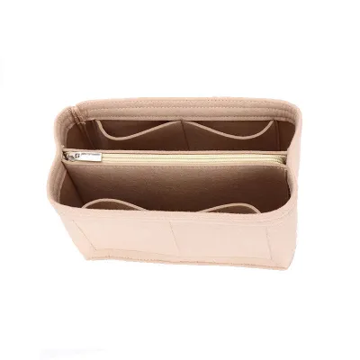 Fashion Creative Solid Color Multi Functional Felt Storage Inner Lining Bag Organizer Accessories