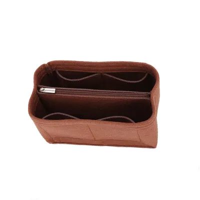 Fashion Creative Solid Color Multi Functional Felt Storage Inner Lining Bag Organizer Accessories