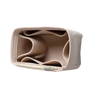 Fashion Creative Solid Color Multi Functional Felt Storage Inner Lining Bag Organizer Accessories