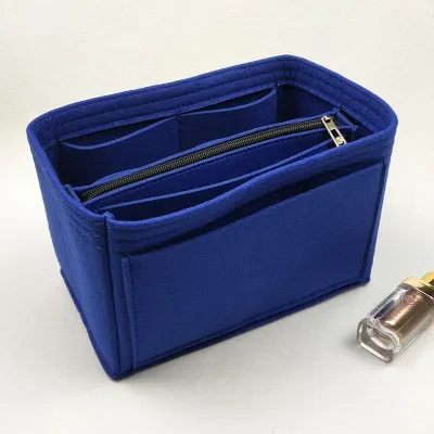Fashion Solid Color Large Capacity Storage Inner Lining Bag Organizer Accessories