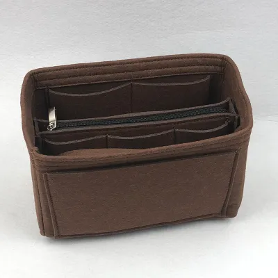 Fashion Solid Color Large Capacity Storage Inner Lining Bag Organizer Accessories