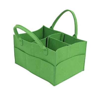 Fashion Solid Color Large Capacity Felt Inner Lining Bag Organizer Accessories