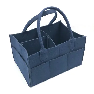 Fashion Solid Color Large Capacity Felt Inner Lining Bag Organizer Accessories