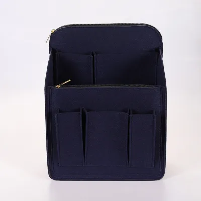 Fashion Solid Color Storage Inner Lining Bag Organizer Accessories