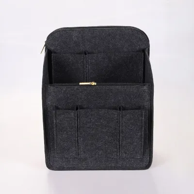Fashion Solid Color Storage Inner Lining Bag Organizer Accessories