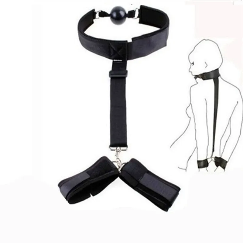 Adult Sex Anti-Back Handcuffs BDSM Lingerie Accessories