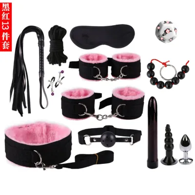 Adult Sexty SM Bundle 13-Piece Set BDSM Lingerie Accessories