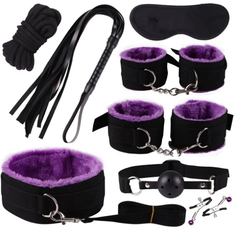 Adult Sexty SM Bundle 13-Piece Set BDSM Lingerie Accessories