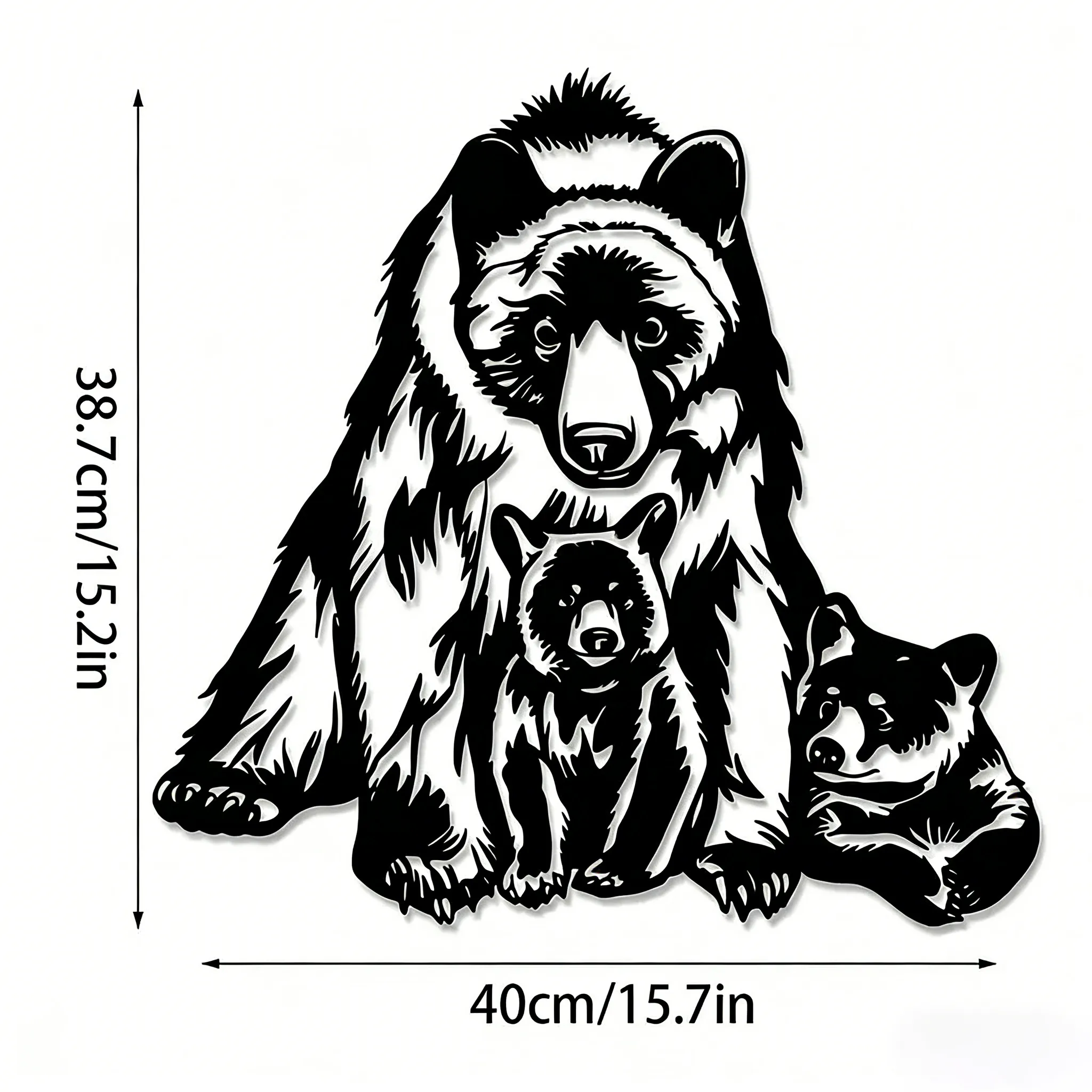 Wrought Iron Laser Cutting Wall Mural Home Decoration