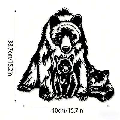 Wrought Iron Laser Cutting Wall Mural Home Decoration
