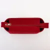 Burgundy Zipper Large 25*10*20