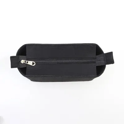 Fashion Solid Color Open Zipper Bucket Bag Liner Bag Organizer Accessories