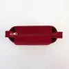 Burgundy Zipper Small 21*10*15